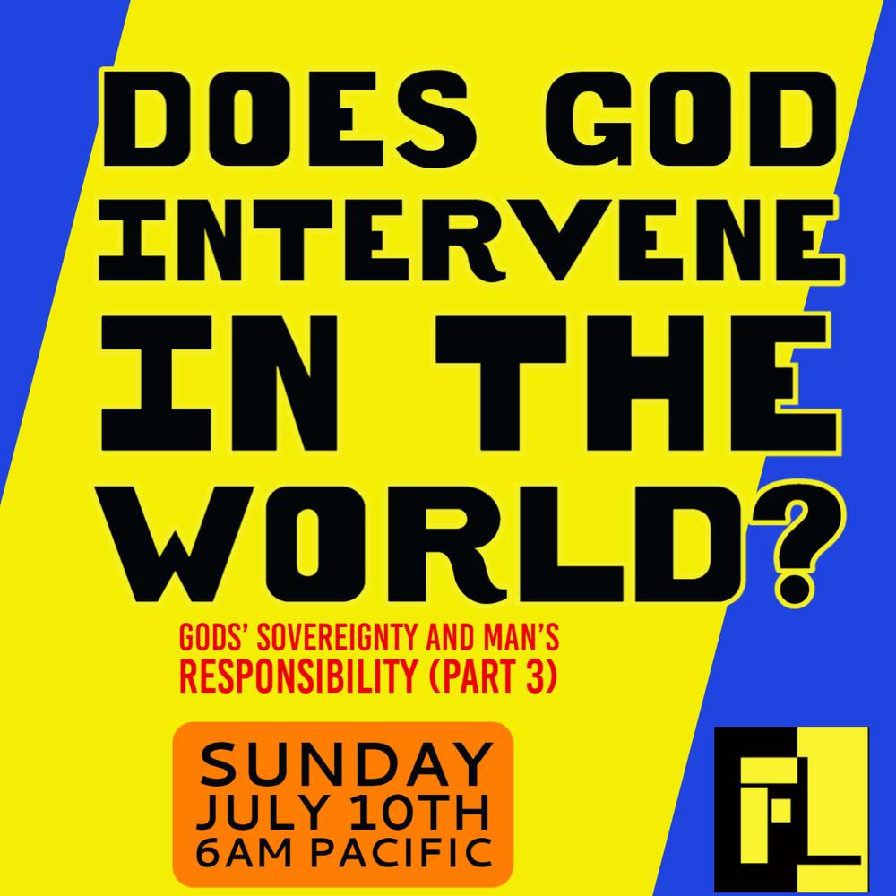 18 – Does God intervene in the world?