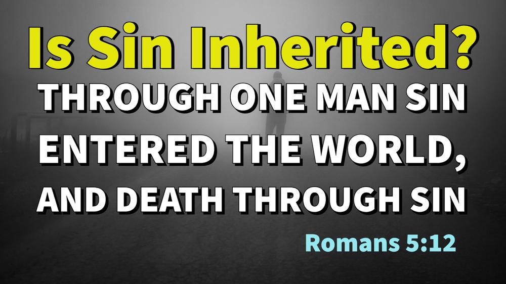 8 – Is sin inherited?